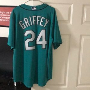 Men’s Majestic Ken Griffey Jr MLB Jersey